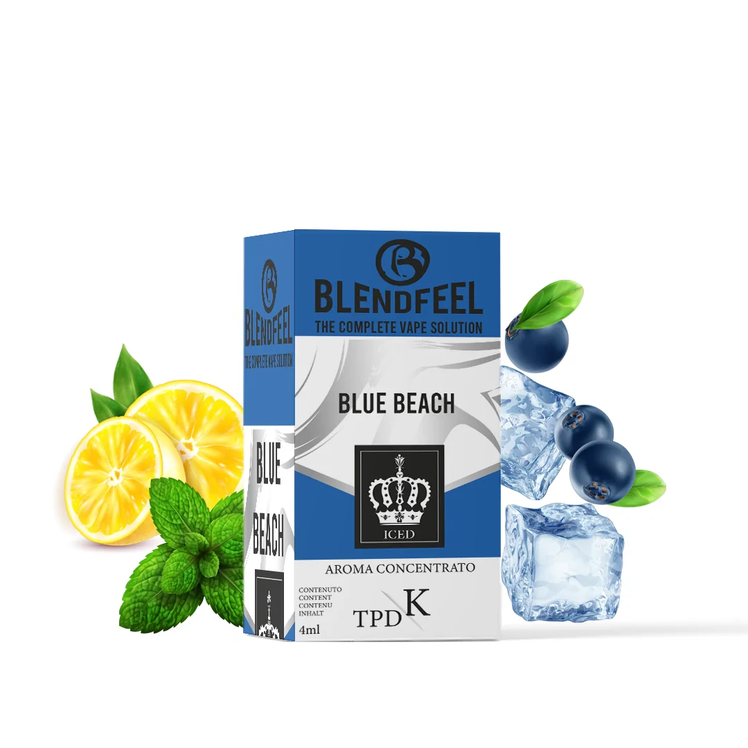 Blendfeel Blue Beach - K-TPD 4 mL e-cigarette liquids