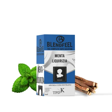 Blendfeel Menta Liquirizia - K-TPD 4 mL e-cigarette liquids