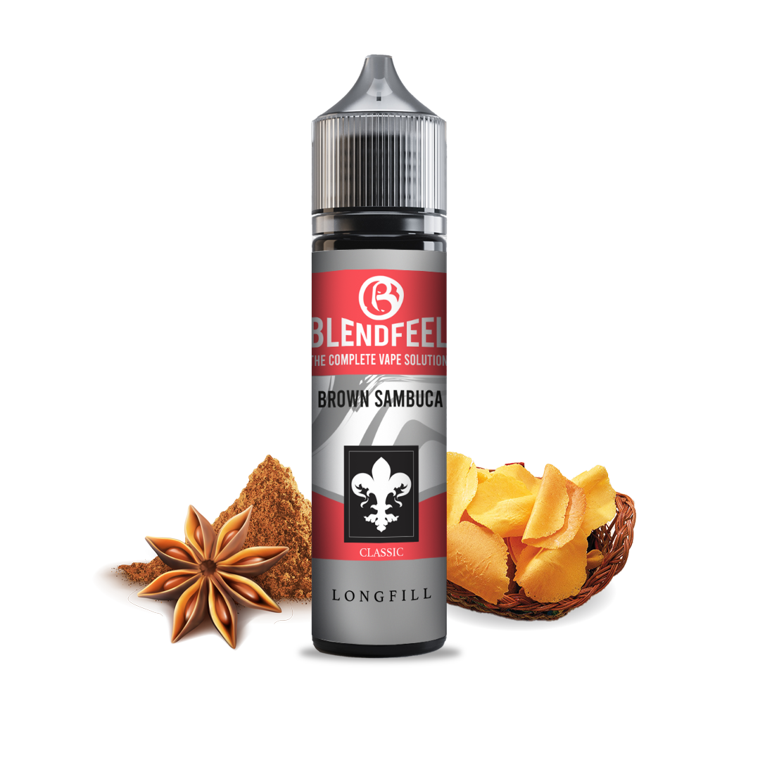 Blendfeel Brown sambuca Longfill 20+40 liquidi sigaretta elettronica