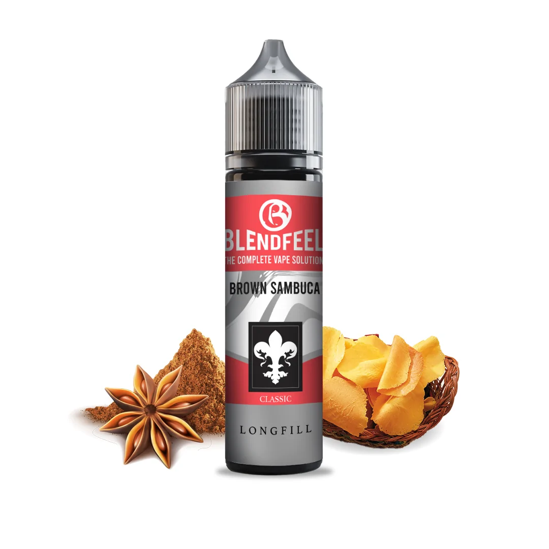 Blendfeel Brown sambuca - LongFill 20+40 liquides cigarette électronique