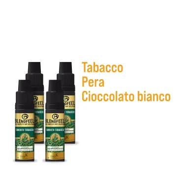 Blendfeel Smooth Tobacco - K-TPD 4 mL líquidos cigarrillos electrónicos