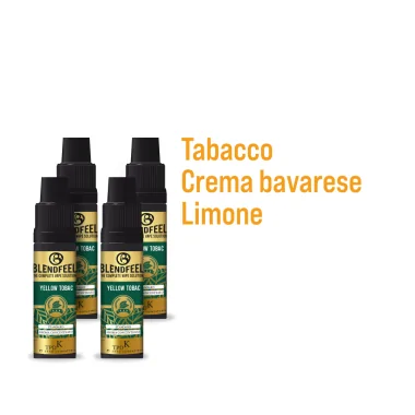 Blendfeel Yellow Tobac - K-TPD 4 mL e-cigarette liquids