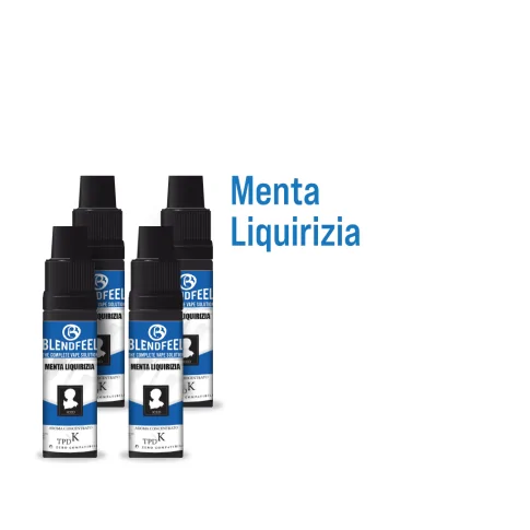 Blendfeel Menta Liquirizia - K-TPD 4 mL líquidos cigarrillos electrónicos