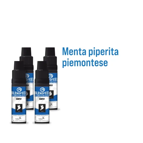 Blendfeel Simply - K-TPD 4 mL e-cigarette liquids