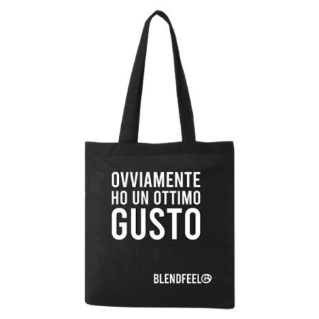 Blendfeel │ Tote Bag en algodón Ovviamente ho un ottimo gusto