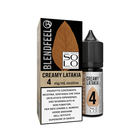 Creamy latakia SOLO liquido pronto 10 ml