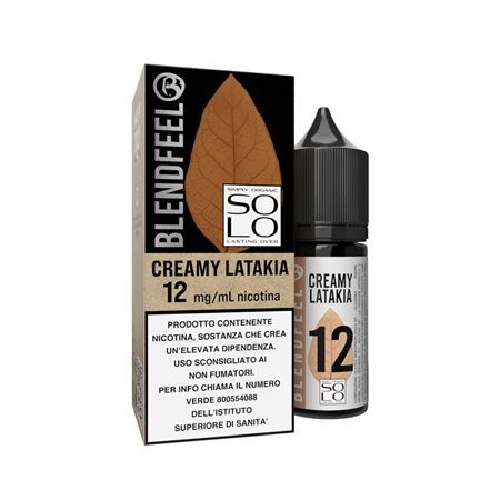 Creamy latakia SOLO liquido pronto 10 ml