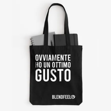 Tote Taška Ovviamente mám ottimo s příchutí Blendfeel